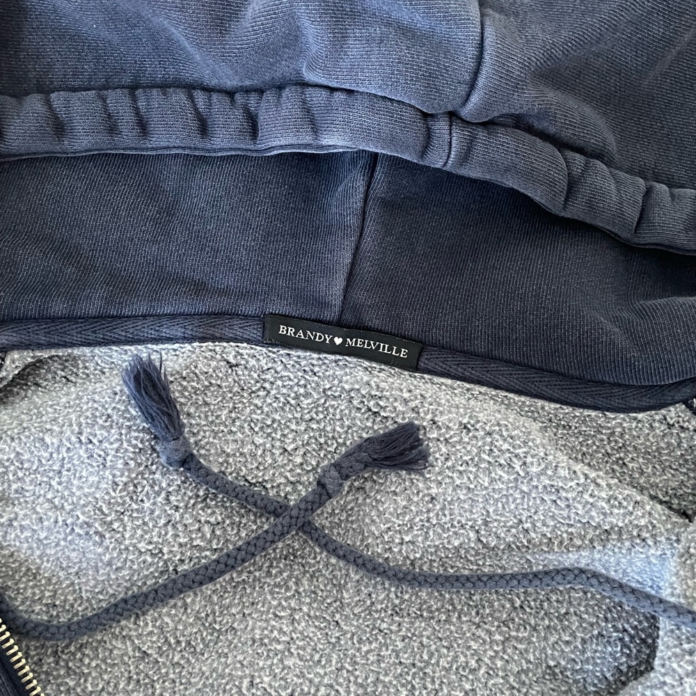 Brandy Melville Navy Hoodie